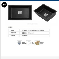 Puro black  18×16